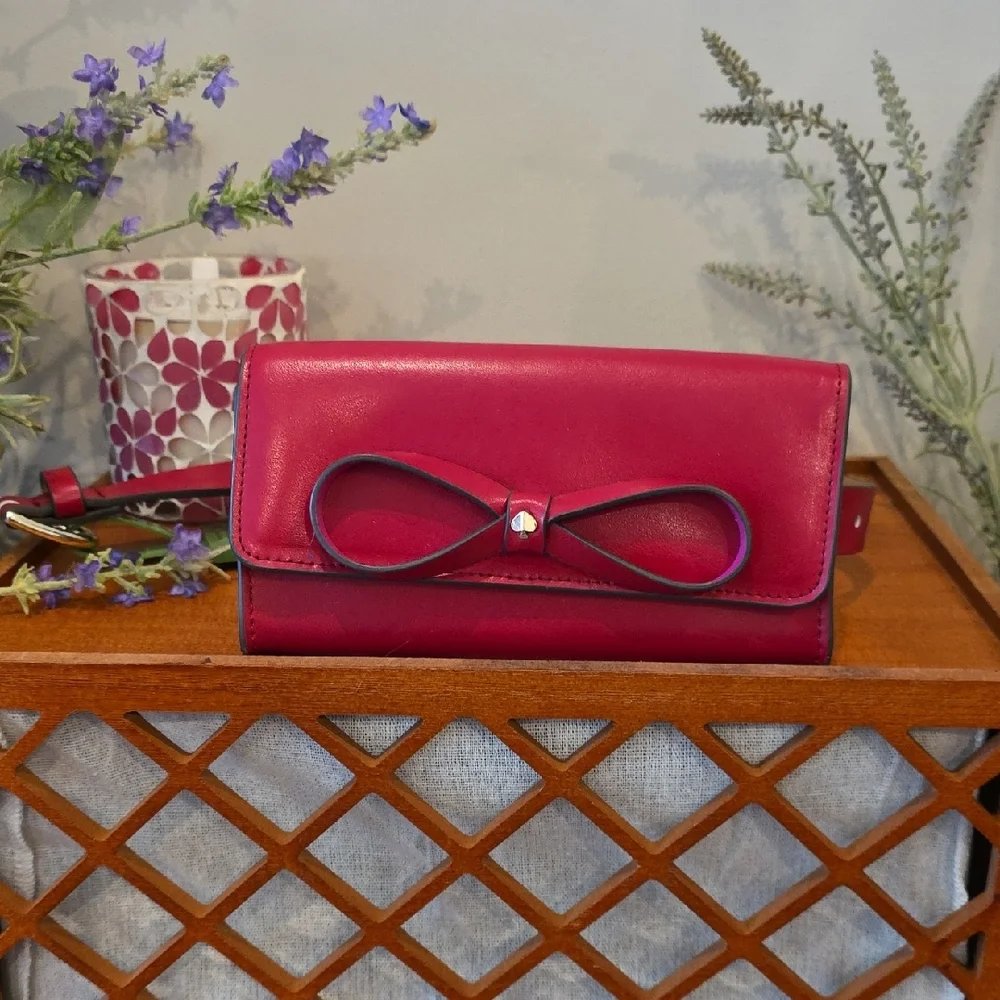 Kate Spade Red Belt Pouch NWT